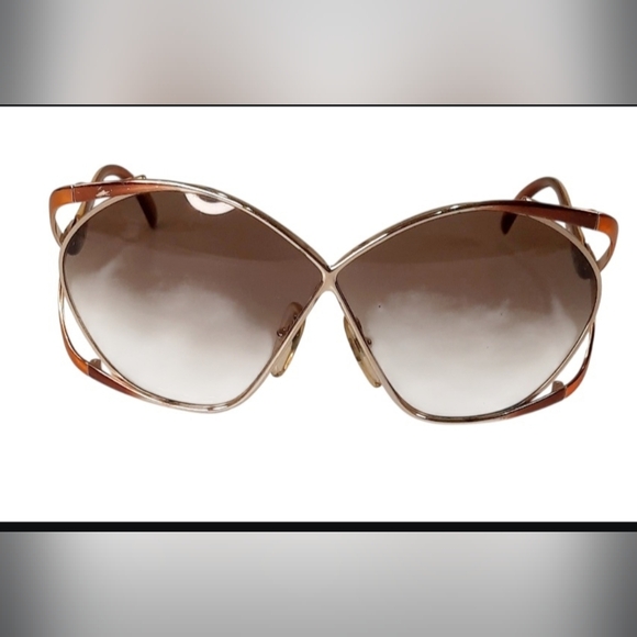 Dior Accessories - VintageChristian Dior 1980s Butterfly 2056 Sunglasses